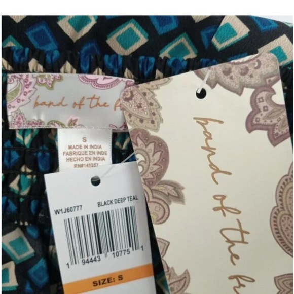 NWT Band of the free mini skirt with pleated ruffle hem size small - Picture 7 of 8